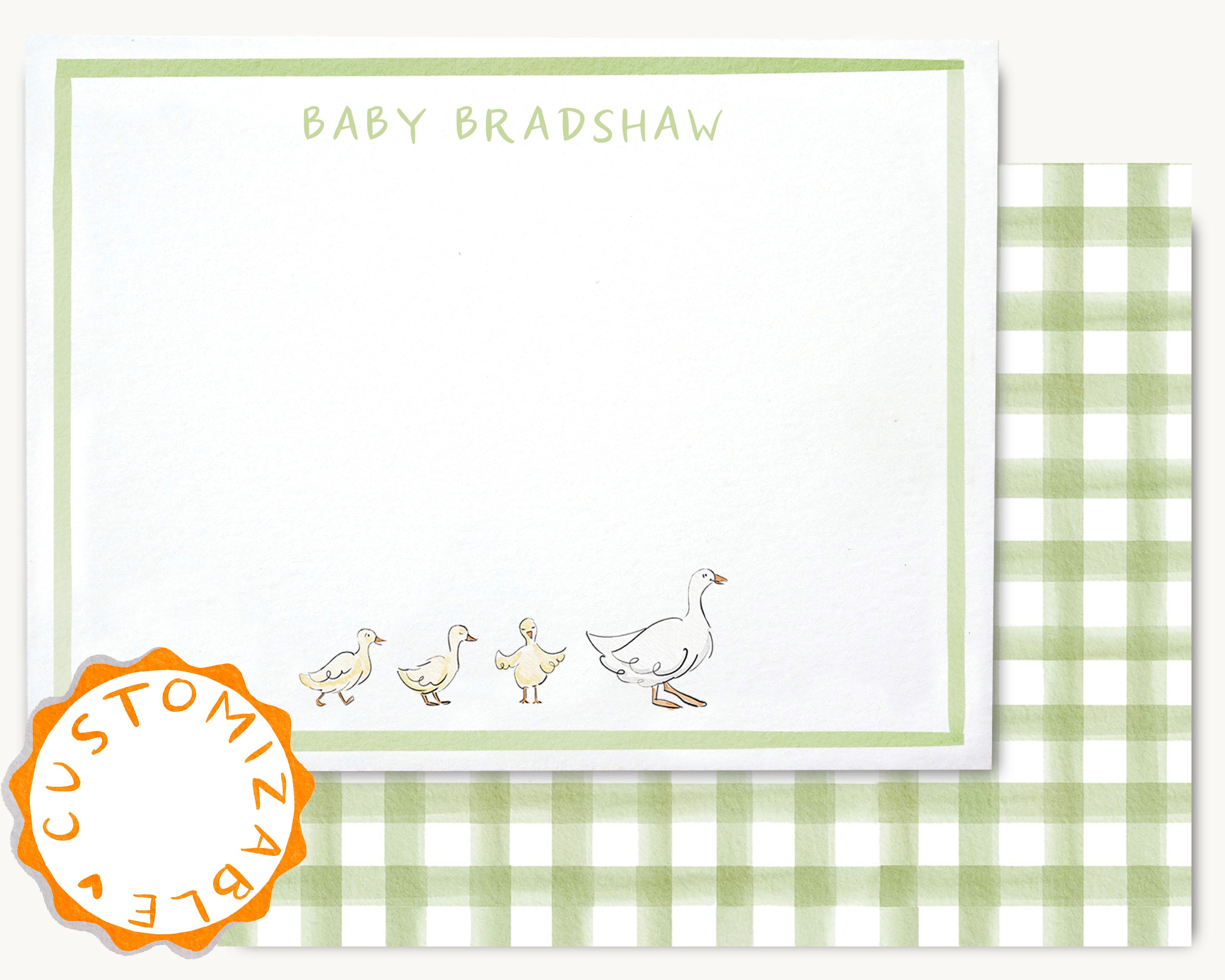 Little Love Notes Stationery Set - Baby