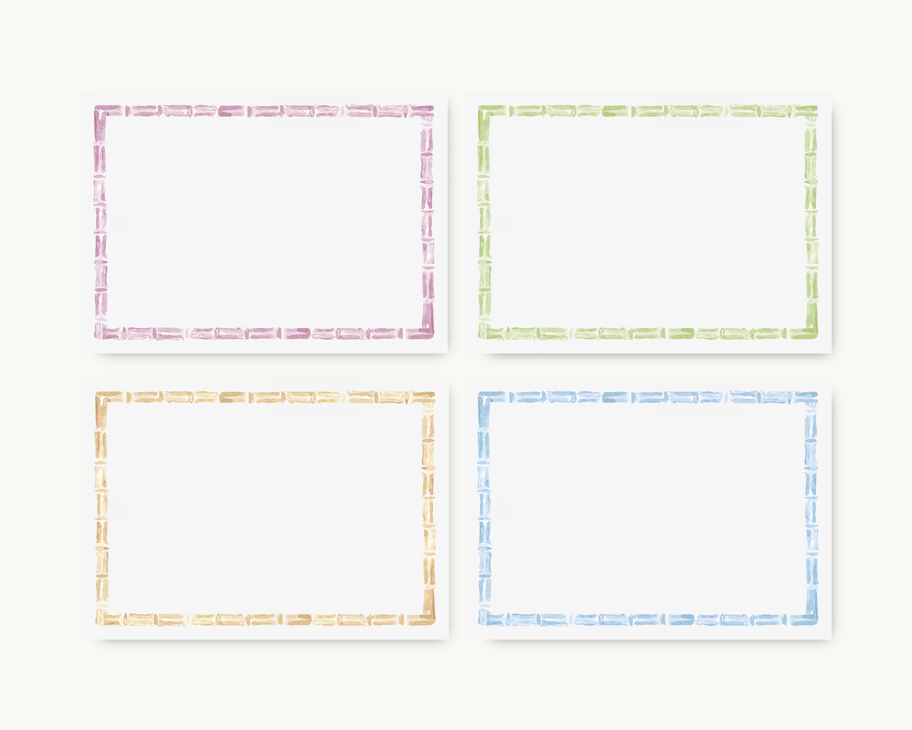 Bamboo Place Cards