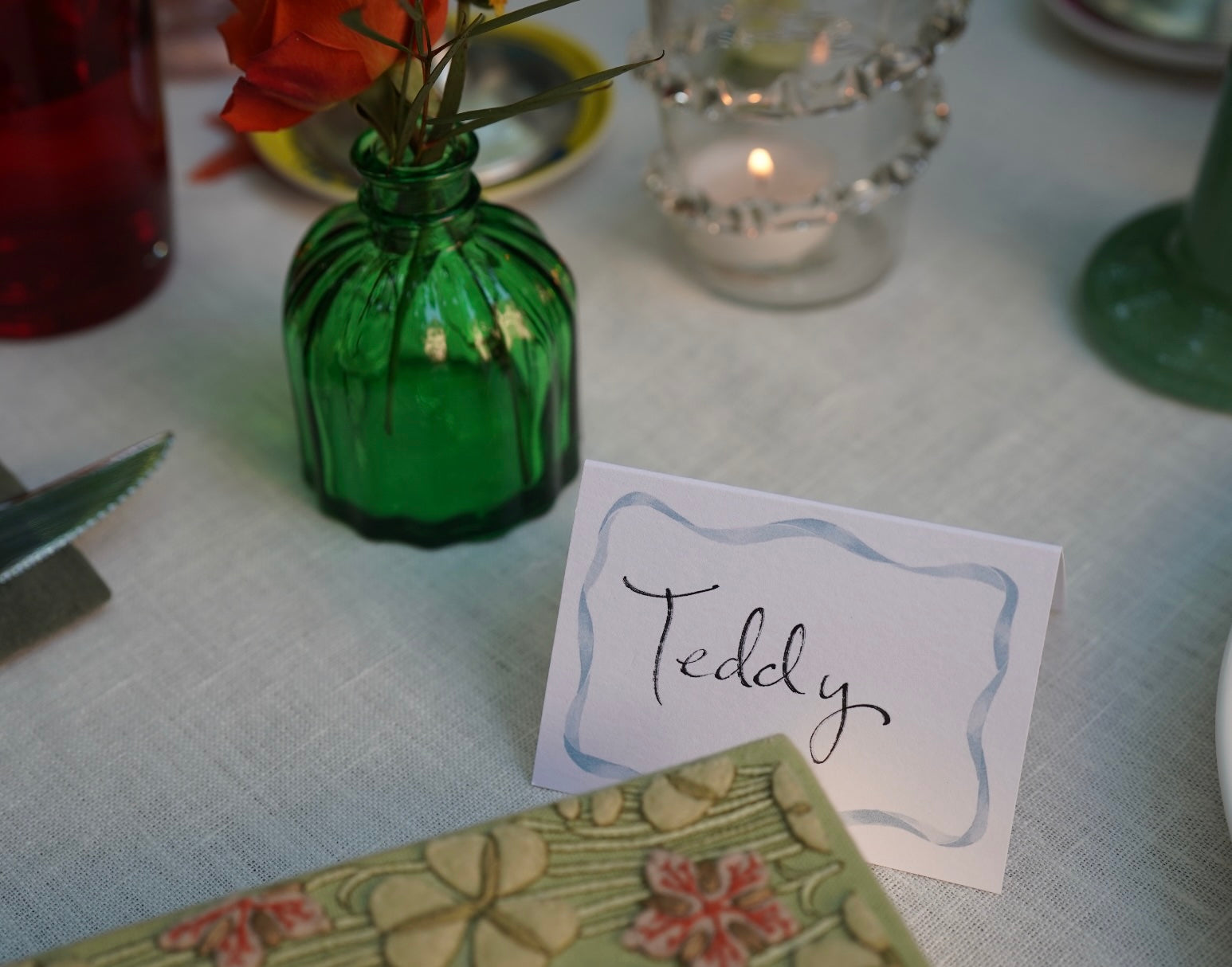 Ribbon Place Cards