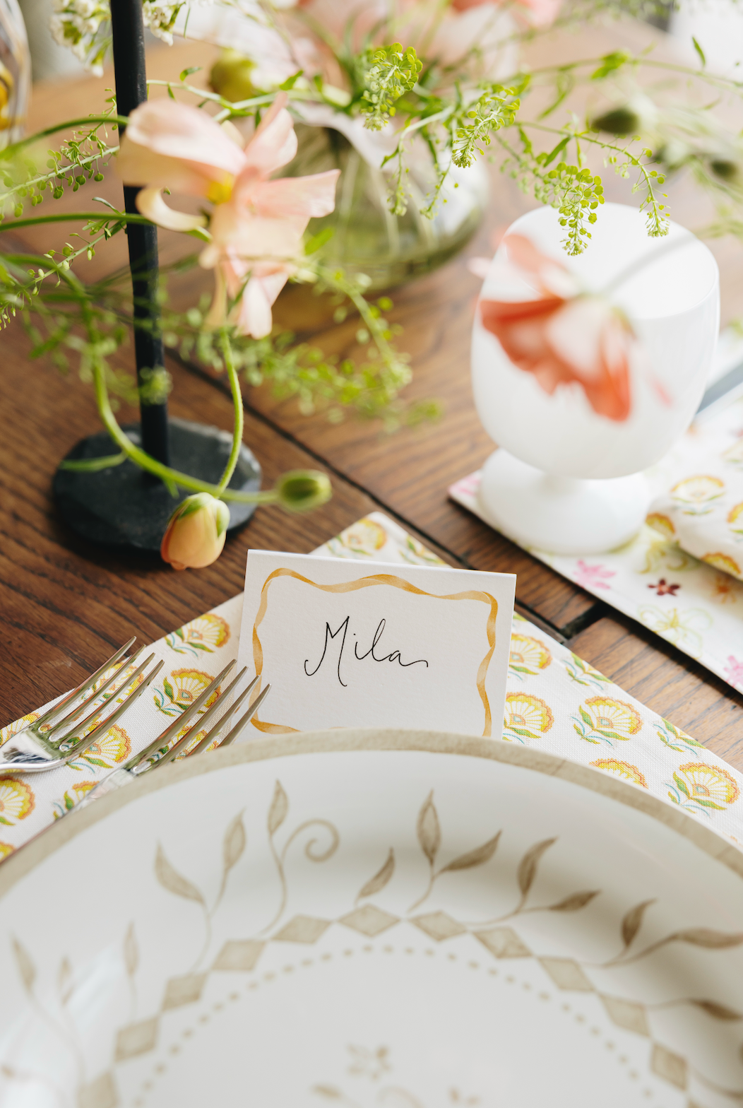 Ribbon Place Cards