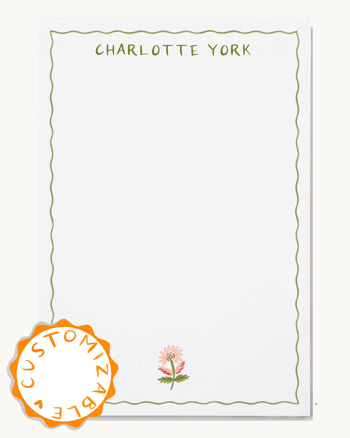 Garden Party Notepad, Set of 2