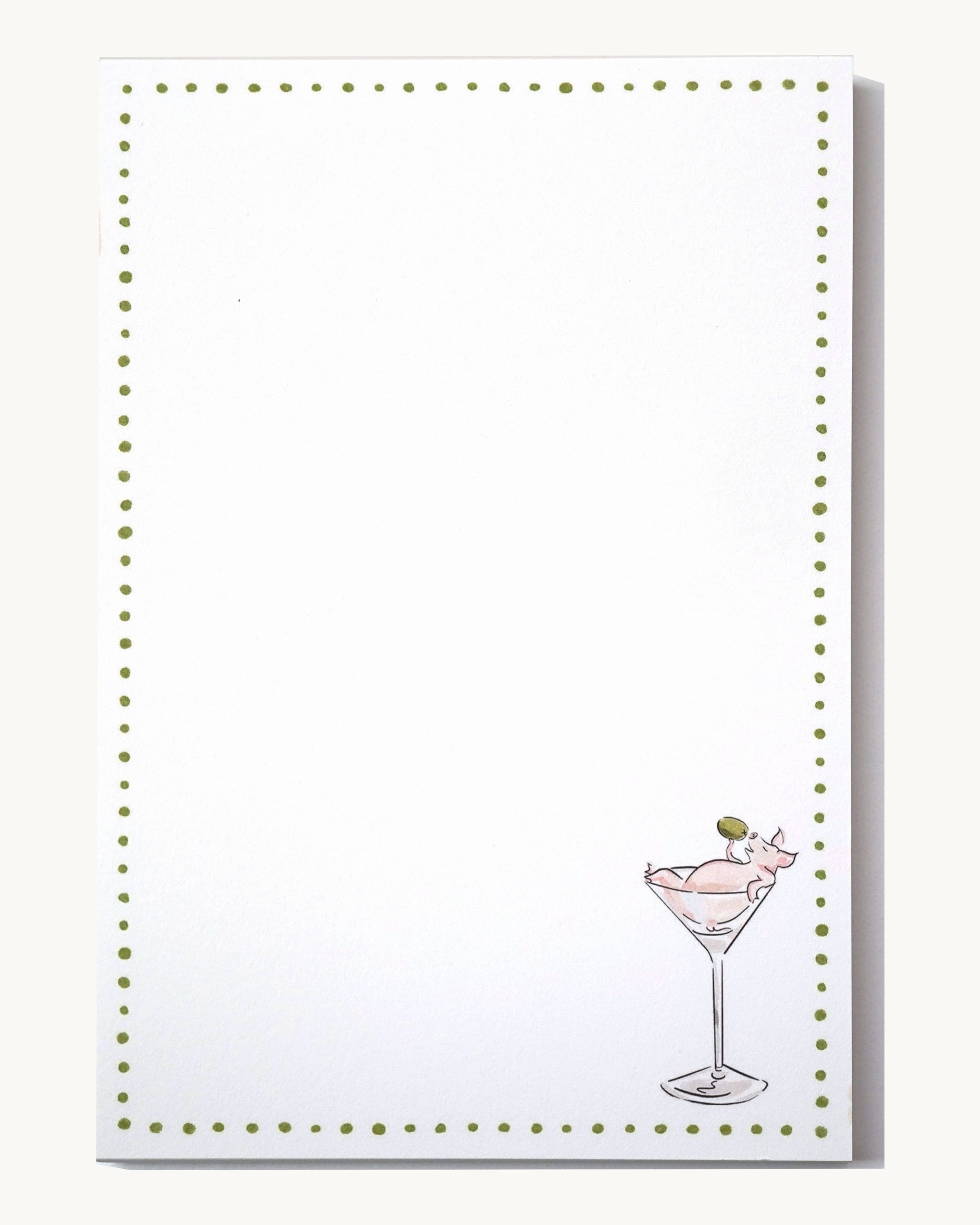 Tipsy Pig Notepad